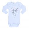 Ropa Bebe Body Calambur 100% algodón Moda Infantil Pilucho El Mejor Regalo Soy Yo Feliz Día Papá
