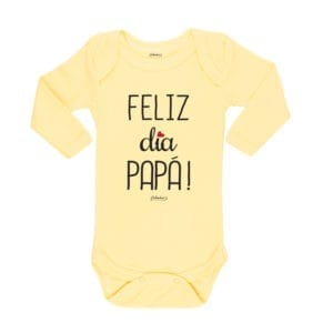 Ropa Bebe Body Calambur 100% algodón Moda Infantil Pilucho Feliz Día Papá