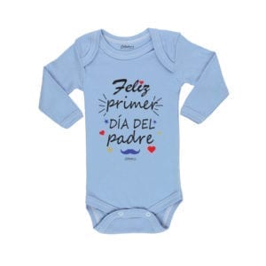 Ropa Bebe Body Calambur 100% algodón Moda Infantil Pilucho Feliz Primer Día Del Padre Colores