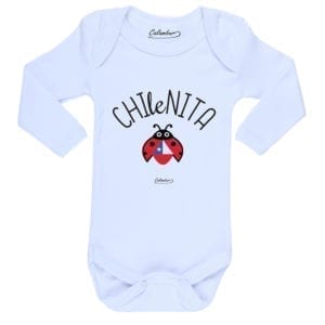 Ropa Bebe Body Calambur 100% algodón Moda Infantil Pilucho Chilenita