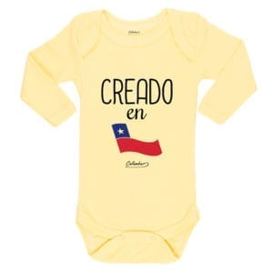 Ropa Bebe Body Calambur 100% algodón Moda Infantil Pilucho Creado En Chile