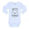 Ropa Bebe Body Calambur 100% algodón Moda Infantil Pilucho Gatito Hermoso