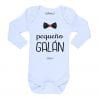 Ropa Bebe Body Calambur 100% algodón Moda Infantil Pilucho Pequeño Galán