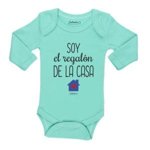 Ropa Bebe Body Calambur 100% algodón Moda Infantil Pilucho Soy El Regalón De La Casa