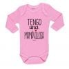 Ropa Bebe Body Calambur 100% algodón Moda Infantil Pilucho Tengo Una Mamávillosa