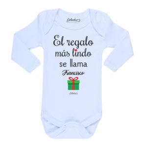Ropa Bebe Body Calambur 100% algodón Moda Infantil Pilucho El Regalo Más Lindo Se Llama Nombre Personalizado
