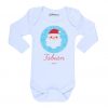Ropa Bebe Body Calambur 100% algodón Moda Infantil Pilucho Viejito Pascuero Nombre Personalizado