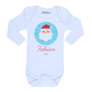 Ropa Bebe Body Calambur 100% algodón Moda Infantil Pilucho Viejito Pascuero Nombre Personalizado