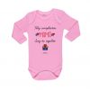 Ropa Bebe Body Calambur 100% algodón Moda Infantil Pilucho Feliz Cumpleaños Mamá Soy Tu Regalito