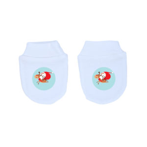 Mitones Bebé Recién Nacido 100% Algodón Calambur Viejo Pascuero