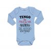 Ropa Bebe Body Calambur 100% algodón Moda Infantil Pilucho Tengo La Mejor Madrina Del Mundo Entero