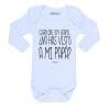 Ropa Bebe Body Calambur 100% algodón Moda Infantil Pilucho Claro Que Soy Guapo No Has Visto A Mi Papá