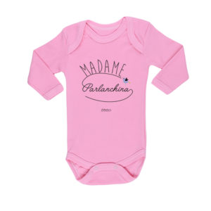 Ropa Bebe Body Calambur 100% algodón Moda Infantil Pilucho Madame Parlanchina