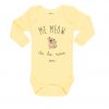 Ropa Bebe Body Calambur 100% algodón Moda Infantil Pilucho Me Meow De La Risa
