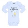 Ropa Bebe Body Calambur 100% algodón Moda Infantil Pilucho El Huevito Más Rico se llama Nombre Personalizado