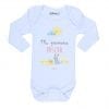 Ropa Bebe Body Calambur 100% algodón Moda Infantil Pilucho Mi Primera Pascua