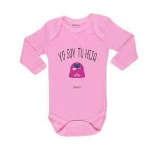Ropa Bebe Body Calambur 100% algodón Moda Infantil Pilucho Yo Soy Tu Hija