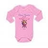 Ropa Bebe Body Calambur 100% algodón Moda Infantil Pilucho Futura Maestra de la Parrilla