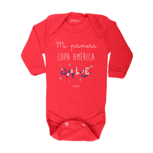 Ropa Bebe Body Calambur 100% algodón Moda Infantil Pilucho Mi Primera Copa América