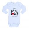 Ropa Bebe Body Calambur 100% algodón Moda Infantil Pilucho Papá Lover Nombre Personalizado