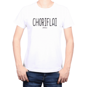 Polera Hombre Calambur 100% algodón Mensaje Divertido Estampado Choriflai