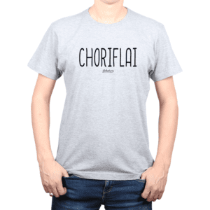 Polera Hombre Calambur 100% algodón Mensaje Divertido Estampado Choriflai