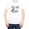 Polera Hombre Calambur 100% algodón Mensaje Divertido Estampado De Tal Palo