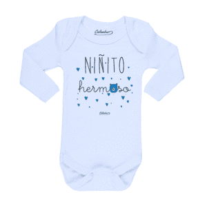 Ropa Bebe Body Calambur 100% algodón Moda Infantil Pilucho Niñito Hermoso