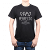 Polera Hombre Calambur 100% algodón Mensaje Divertido Estampado Papá Perfecto Edición Limitada