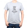 Polera Hombre Calambur 100% algodón Mensaje Divertido Estampado Soy Un Siete