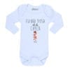 Ropa Bebe Body Calambur 100% algodón Moda Infantil Futura Diosa De La Cueca