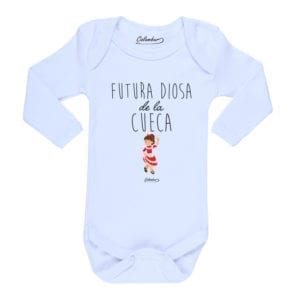 Ropa Bebe Body Calambur 100% algodón Moda Infantil Futura Diosa De La Cueca