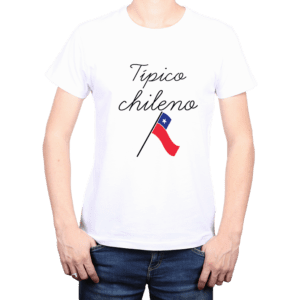 Polera Hombre Calambur 100% algodón Mensaje Divertido Estampado Típico Chileno