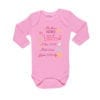 Body Pilucho Bebé Calambur 100% algodón diseño body nacimiento niña rosado