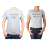 Conjunto Pareja Hombre Mujer 100% algodón Calambur diseño Devuélveme Bella