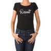 Polera Mujer Calambur 100% algodón diseño Reina negro