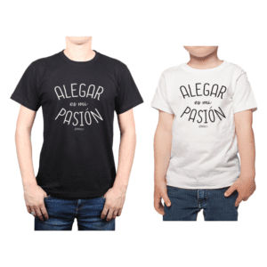 Conjunto Papá Niños 100% algodón Calambur diseño Alegar es mi pasión