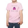 Polera Niña Calambur 100% algodón diseño Yo soy tu hija personalizado rosado
