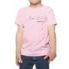 Polera Niña Niña Cool Nombre Personalizado Calambur rosado