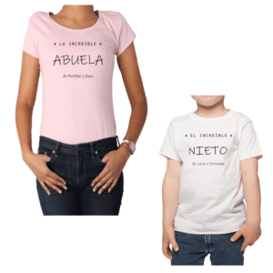 Conjunto Increíble Abuela Increíble Nieto Hijo