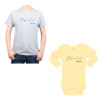 Conjunto Papá Cool Bebé Cool Personalizado