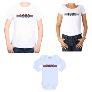 Conjunto Año Nacimiento Papá Mamá Bebé