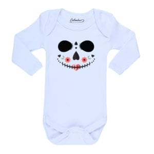 Body Halloween Niña Calambur blanco