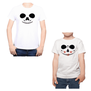 Conjunto Papá Niña Calavera Halloween Calambur