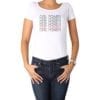 Polera mujer Girl Power blanco Calambur