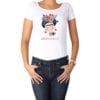 Polera Frida Kahlo 8 de Marzo Día de la Mujer blanco