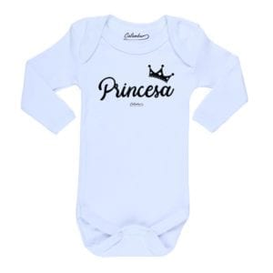 body bebe calambur princesa color blanco