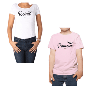 conjunto reina princesa poleras Calambur