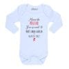 Body bebe calambur Mamá dio Positivo Pandemia blanco