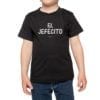 polera nino calambur el jefecito color negro